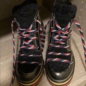 Moncler bootie worn twice
